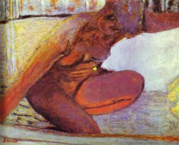 Pierre Bonnard : Nude in the Bathtub